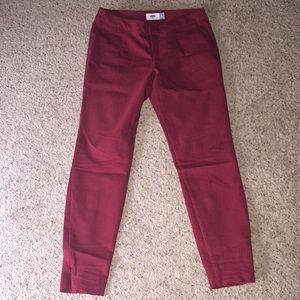 🚫SOLD🚫 Old Navy Red Pants